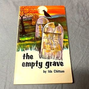 The Empty Grave by Ida Chittum vintage paperback book 1974